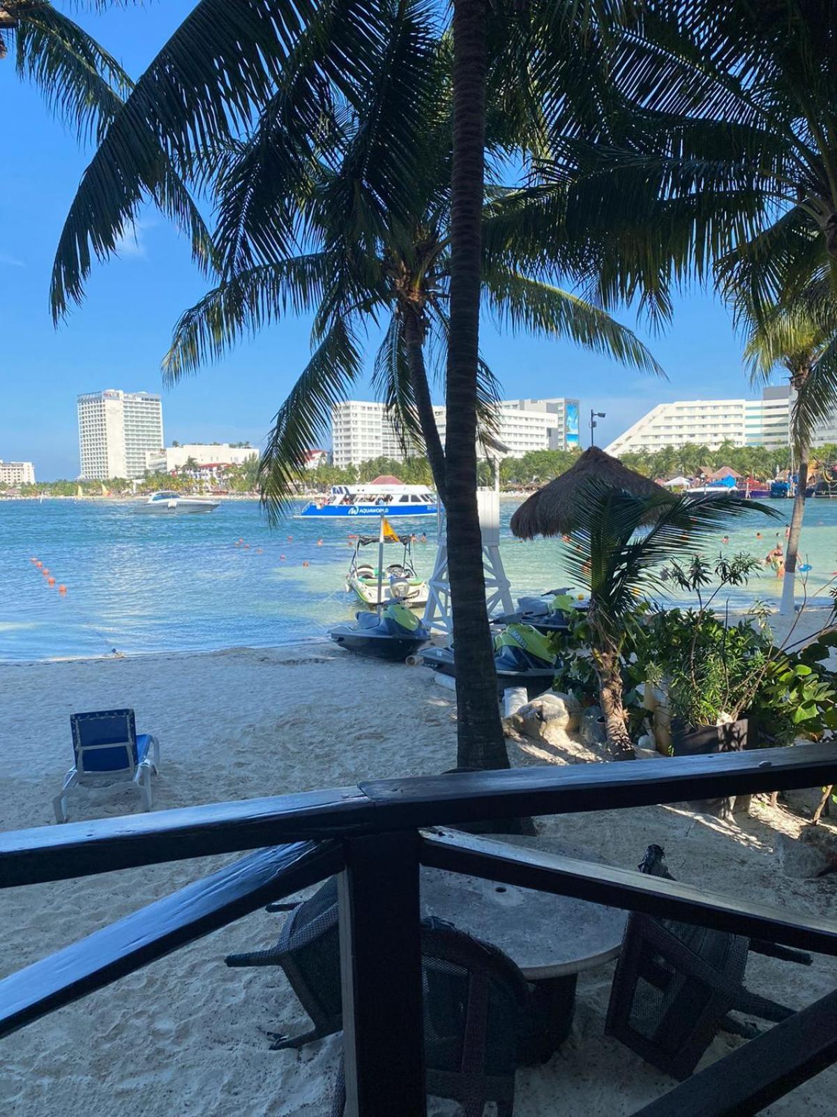 Ocean Front - Ground Floor Condo 칸쿤 외부 사진