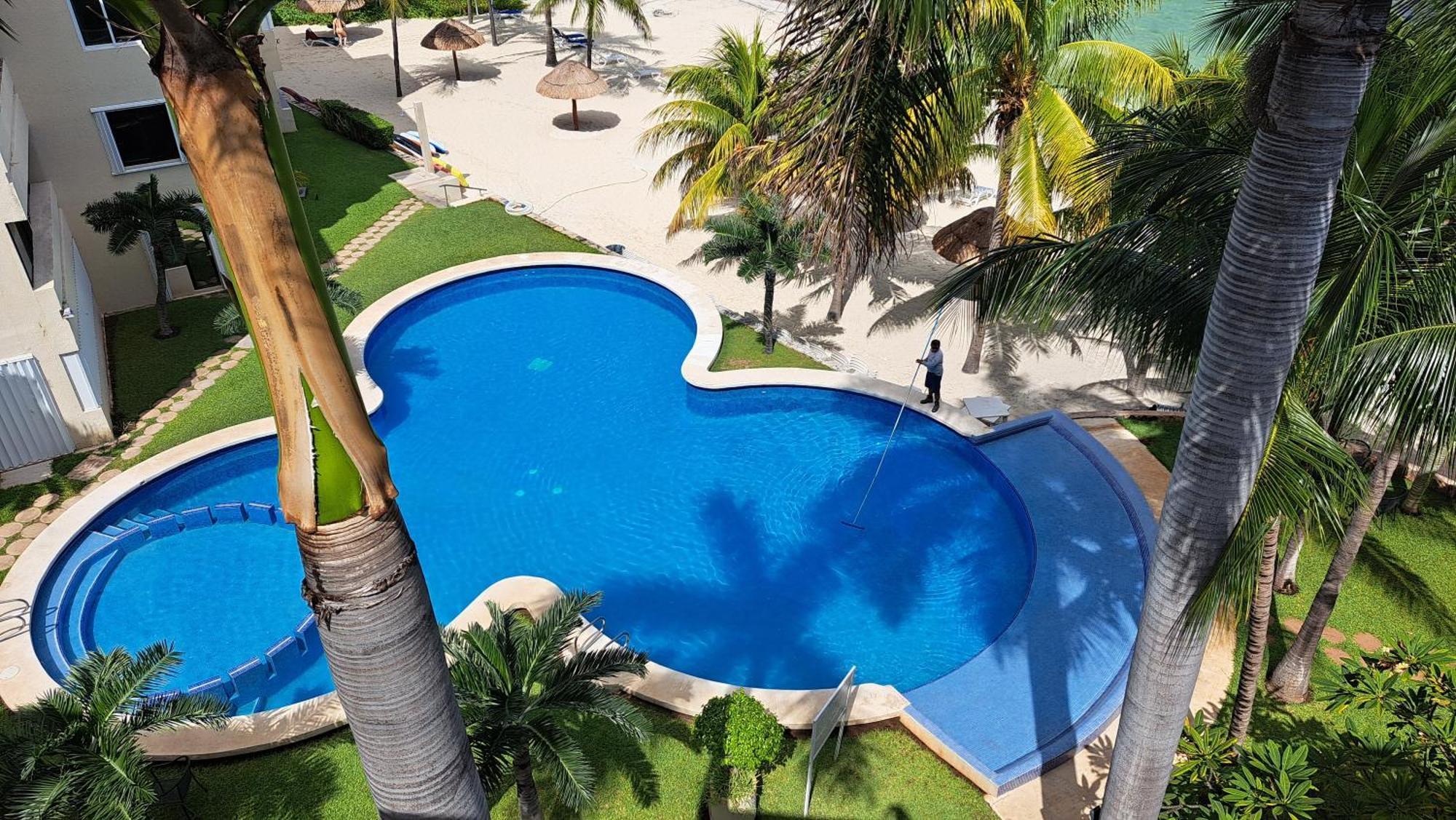 Ocean Front - Ground Floor Condo 칸쿤 외부 사진