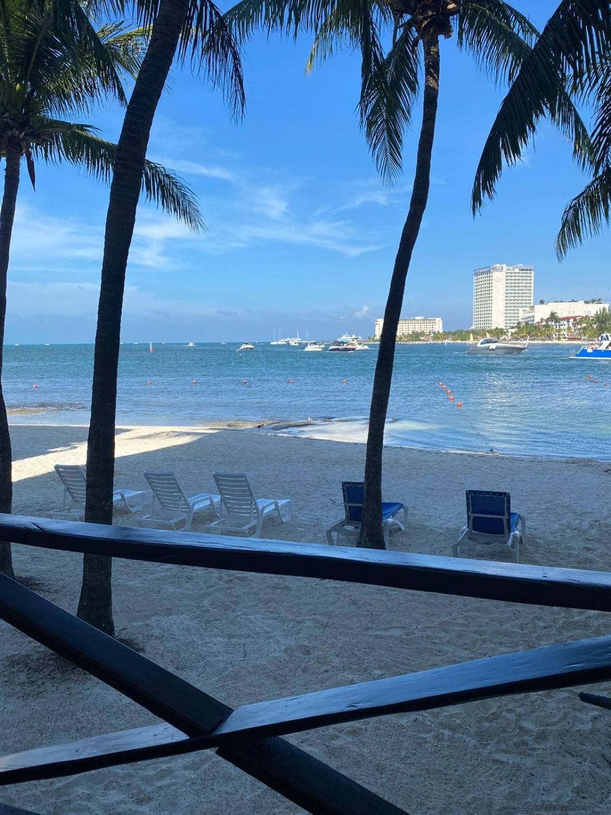 Ocean Front - Ground Floor Condo 칸쿤 외부 사진